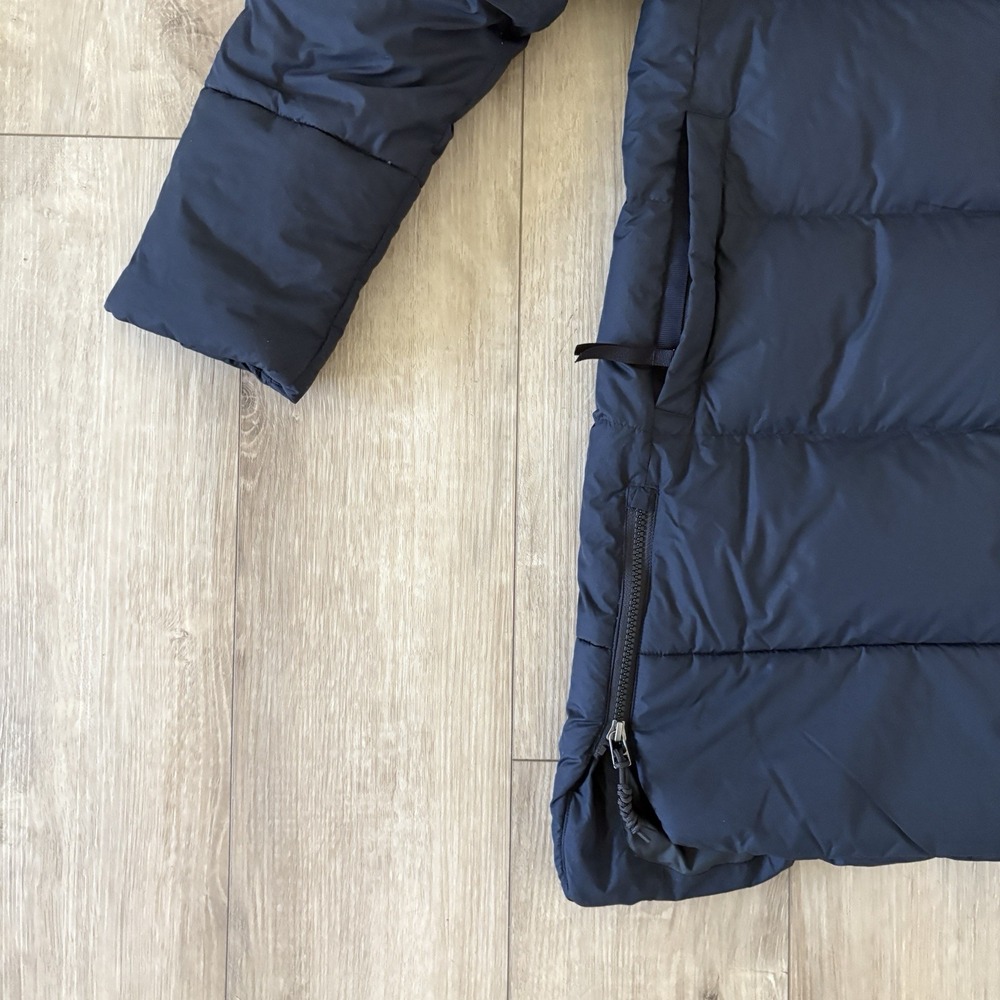 REI Co-Op Jacket Womens L Black Norseland Insulated Parka Down Long Coat Hooded - Picture 2 of 9